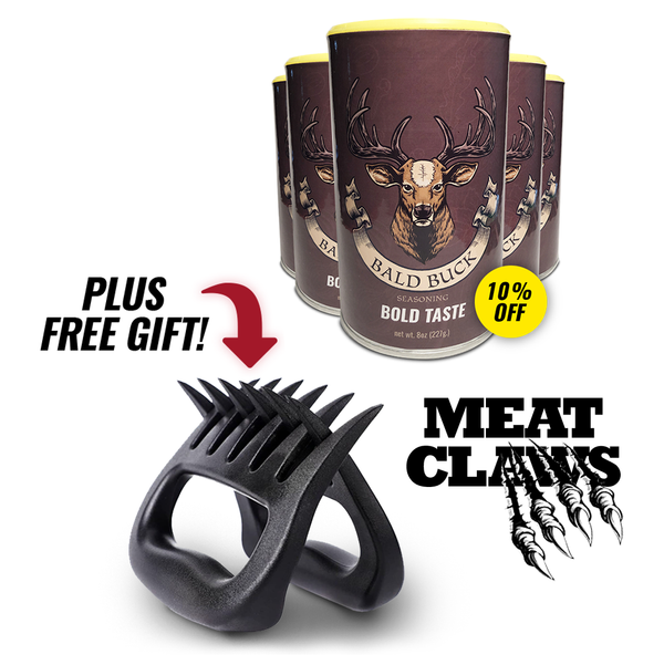 5 Bold Taste + Free Meat Claws + Free Shipping