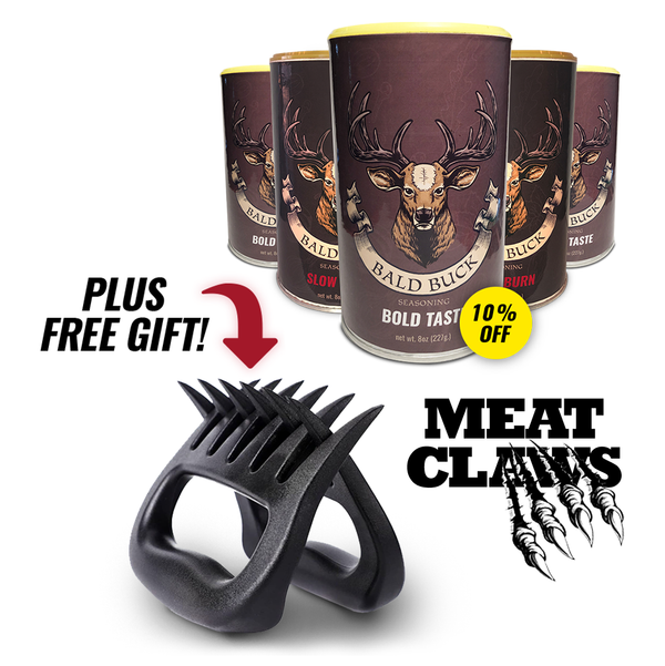 3 Bold Taste & 2 Slow Burn Bundle + Free Meat Claws + Free Shipping