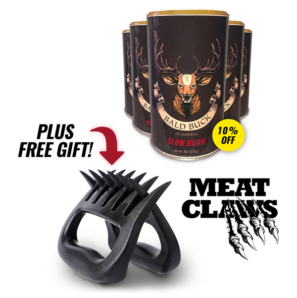 5 Slow Burn + Free Meat Claws + Free Shipping