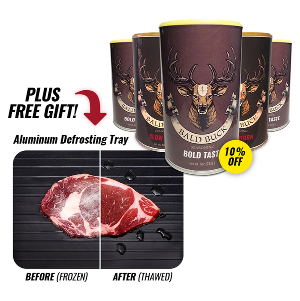 Bold Taste (6) & Slow Burn (6) Dirty Dozen + Free Defrosting Tray (Limited Time Offer)