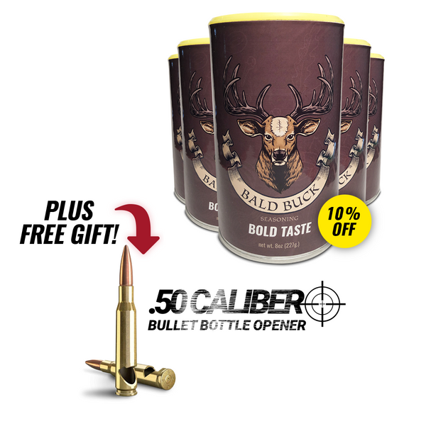 Bold Taste Bundle 5 + Free 50 Caliber Bottle Opener + Free Shipping